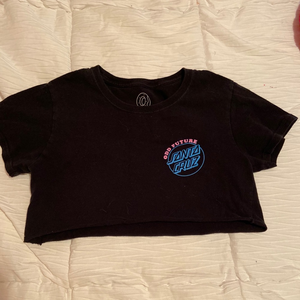cropped tee